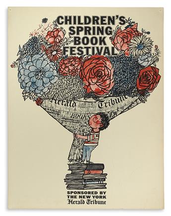 (CHILDRENS LITERATURE.) (POSTERS.) New York Herald Tribune Childrens Spring Book Festival.